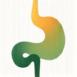 Healthy gut bacteria illustration, representing digestive health.